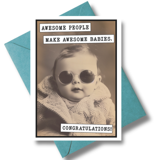Baby Shower Cards Funny Greeting Card