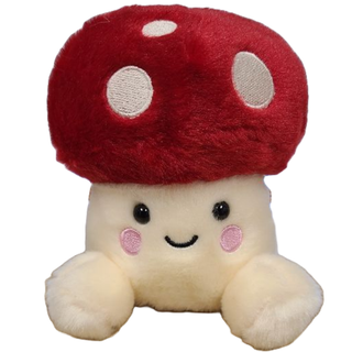 Canned Mushroom - Amanita Mushroom Plush Gift in Can w/Jokes: Pop Top Lid
