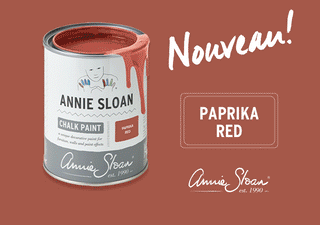 CHALK PAINT Paprika RED Annie Sloan
