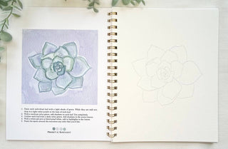 Botanical Watercolor Workbook