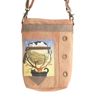 CATS OVER THE MOON CROSSBODY  BAG