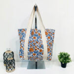 Bag Canvas Hand-printed and 100% Cotton