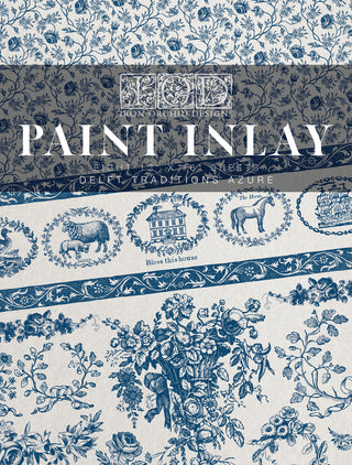 IOD Paint Inlay Azure Delft Traditions