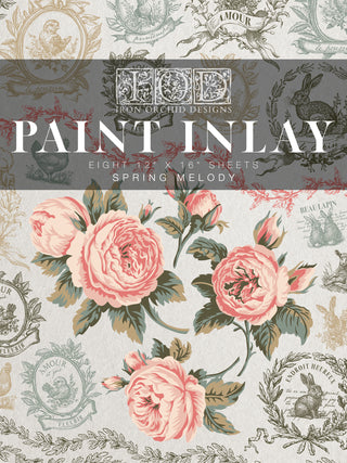 IOD 2025 Spring Melody Paint Inlay Iron Orchid Designs