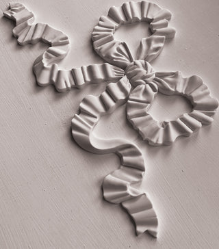 IOD Coquette Bows Mould IOD detailed coquette bow silicone mould with ribbons Mix with transfers like Fairytale Florals or Rose Botanicals