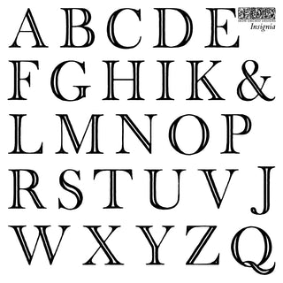 IOD 2025 Insignia Rubber & Silicone Stamp Home Decor DIY Furniture Craft Stamps Reusable Stamping Tool Walls, Custom Decor, and Crafting Project