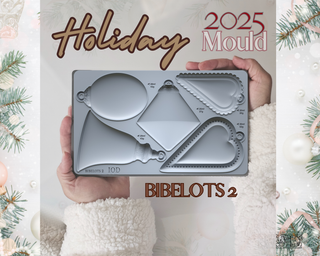 NEW BIBELOTS 2 IOD Mould Iron Orchid Designs