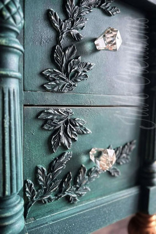 IOD Invitation Only silicone mould embellishment applique furniture home décor mixed media baking arts and craft