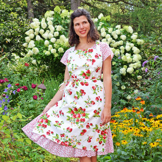 Strawberry Chef Apron April Cornell