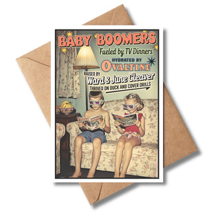 Funny Cards for Birthday, Mothers Fathers Day (Baby Boomer)
