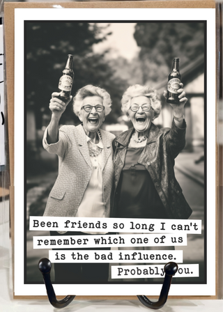 Funny Cards, Birthday Cards Unique Women, Friend