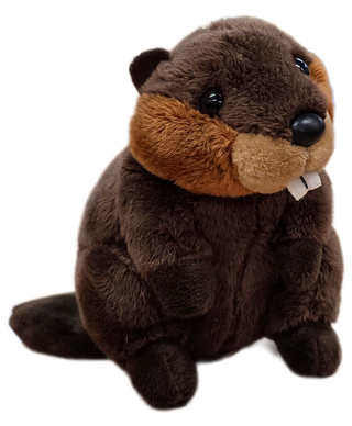 Chipper the Canned Beaver | Stuffed Animal Plush w/Jokes: Pop Top Lid