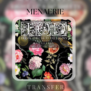 BUNDLE set of 4 Transfer IOD  Rub-On Decal Transfer