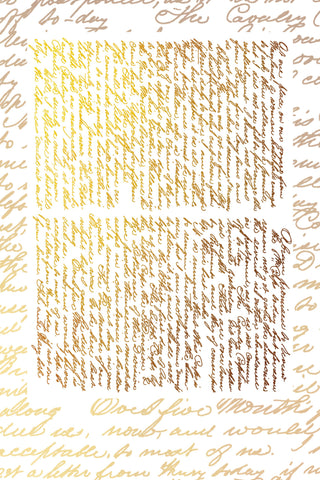 IOD Emporium Foil Gilded Rub-On Decal Transfer