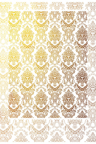 Emporium Foil Gilded IOD Summer Rub-On Decal Transfer for Furniture Decor IOD Transfer DIY Furniture Makeovers & Unique Home Decor Project
