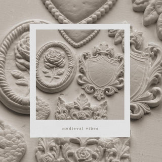 Heraldry IOD Mould Iron Orchid Designs silicone mould