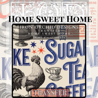 BUNDLE set of 4 Transfer IOD  Rub-On Decal Transfer