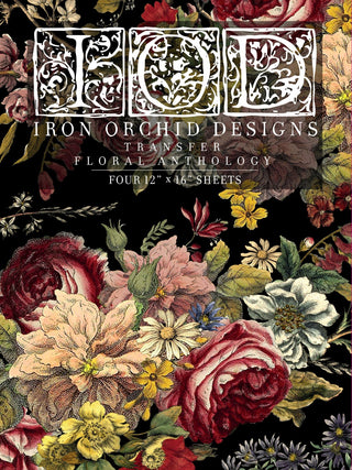 Transfer Floral Anthology IOD