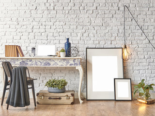 Paint Inlay Indigo Floral IOD