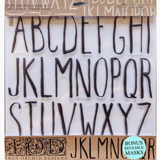 Stamp™ Lettering Farmhand IOD