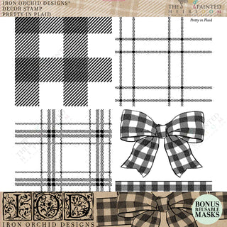 Stamp™ Pretty in Plaid IOD Holiday