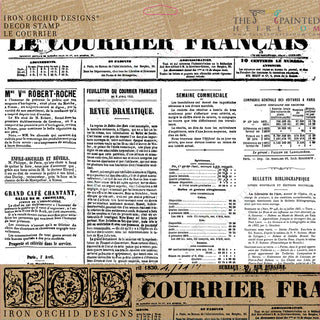 Stamp™ Lettering Le Courrier IOD