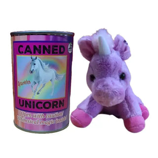 Sparkles the Canned Rainbow Unicorn Eco-Friendly Recycled: Pop Top Lid