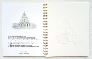 By The Sea Watercolor Workbook