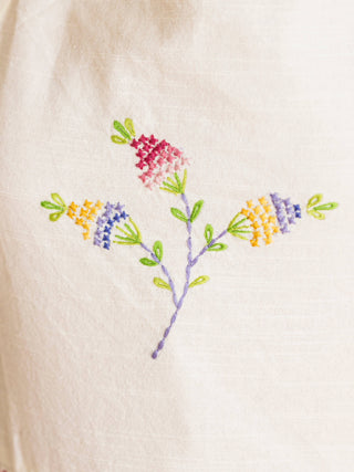 April Cornell Blossom Toss Embroidered Apron