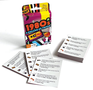 1980s A Decade of Trivia Card Game