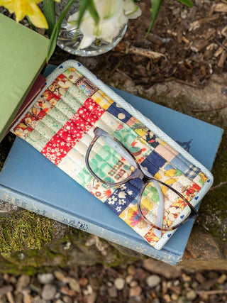 Patch Parade Glasses Case - Multi