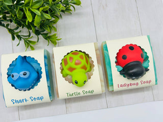 Turtle Handmade Soap Bar for Kids VEGAN COLD PROCESS