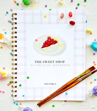 The Sweet Shop Watercolor Workbook