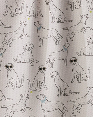 Lab Pack Tea Towel: Poppy