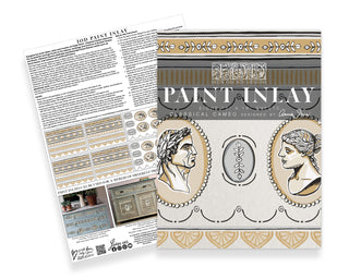 Paint Inlay Classical Cameo IOD and Annie Sloan