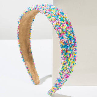 Trendy Wide Headbands Colorful Dopamine Hair Accessories: Pink Mix