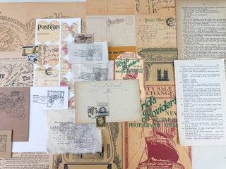 Travel Ephemera Kit for Junk Journaling