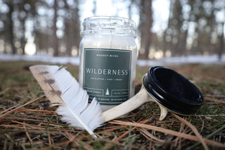 Wilderness Oregon Candle Woodsy Wicks 12oz jar