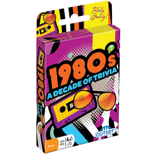 1980s A Decade of Trivia Card Game