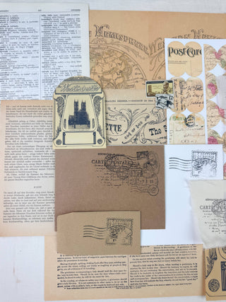 Travel Ephemera Kit for Junk Journaling