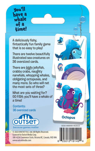 Go Fish – Ocean Adventure Card Game (Ages 4+)