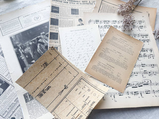 Vintage Stickers for Junk Journaling