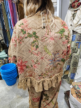 Tattered Flower Jacket