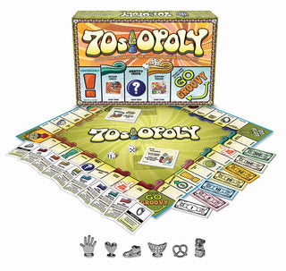 70s Opoly Board Game, by Late for the Sky