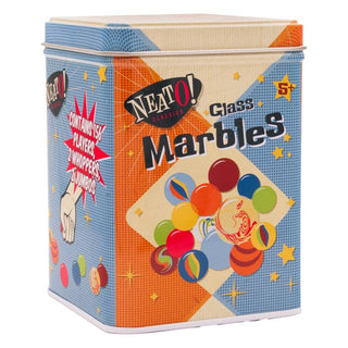 Neato! Marbles In A Tin Box - Retro Classic, vintage toys