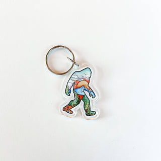 Sasquatch Keychain