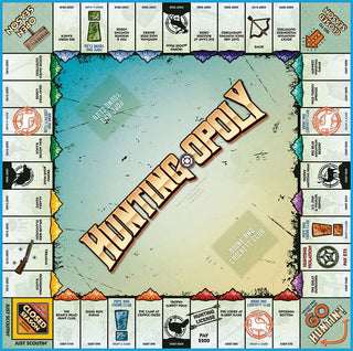 Hunting Opoly (new design) Board Game, by Late for the Sky