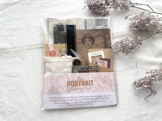 Portrait Ephemera Kit for Junk Journaling