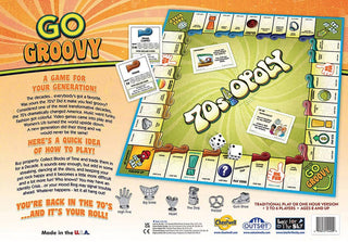 70s Opoly Board Game, by Late for the Sky