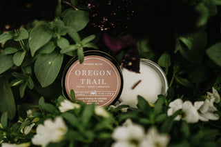 4oz Wanderlust Candles - Small Candles - Gift - 100% Soy : Pacific coast / Wood Wick
